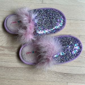 Limited Too fuzzy slippers